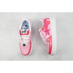 A Bathing Ape LOW PINK 1H20-191-046 Women Bape Shoes