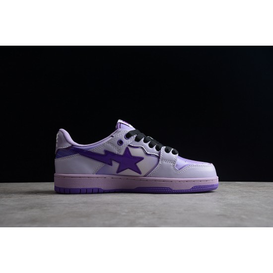 A Bathing Ape LOW PURPLE 1I30-191-003 Bape Shoes