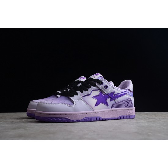 A Bathing Ape LOW PURPLE 1I30-191-003 Bape Shoes