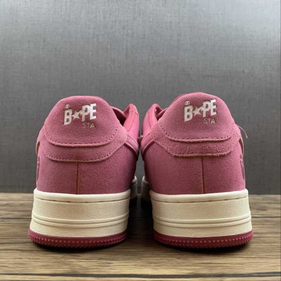 A Bathing Ape LOW SHOES PINK 1H70-291-004 Bape Shoes