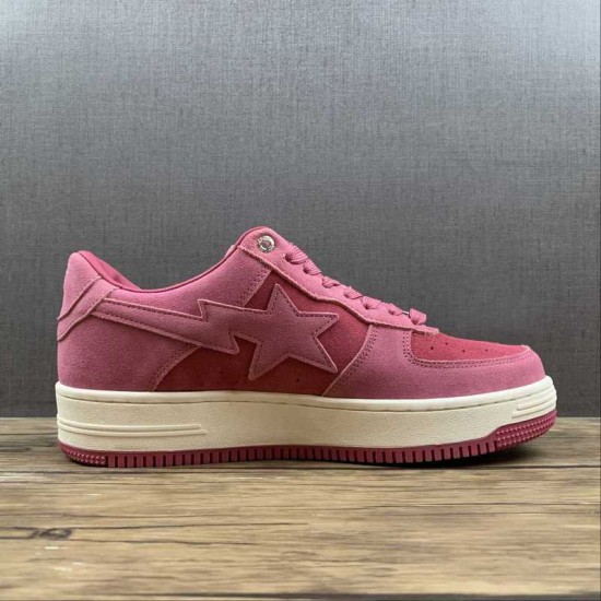 A Bathing Ape LOW SHOES PINK 1H70-291-004 Bape Shoes