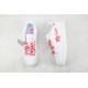 A Bathing Ape LOW SHOES White Red Bape Shoes