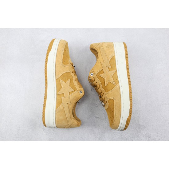 A Bathing Ape LOW WHEATWHEAT 1H70-191-004 Bape Shoes