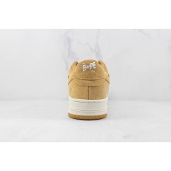 A Bathing Ape LOW WHEATWHEAT 1H70-191-004 Bape Shoes