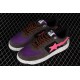 A Bathing Ape SK8 TO NIGO BLACKPURPLEPINK Bape Shoes