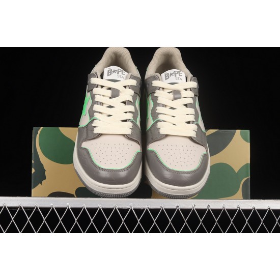 A Bathing Ape SK8 TO NIGO GREYGREYGREEN 1H80-191-018 Bape Shoes