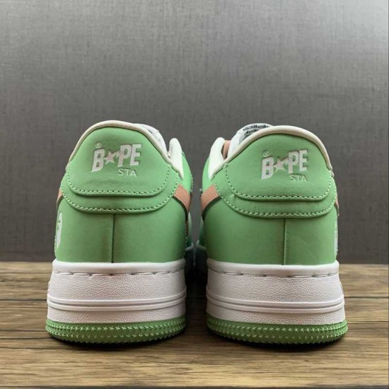 A Bathing Ape TO LOW LIGHT GREEN 1H70-291-005 Bape Shoes