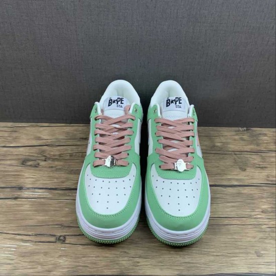 A Bathing Ape TO LOW LIGHT GREEN 1H70-291-005 Bape Shoes