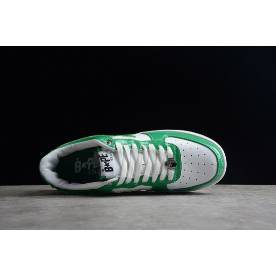 A Bathing Ape TOKYO LOW WHITEGREENWHITE 1H70-191-001 Bape Shoes