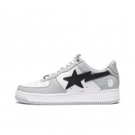 A Bathing Ape Low Grey Black 1H70-191-002 Bape Shoes