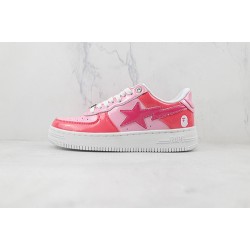 A Bathing Ape LOW PINK 1H20-191-046 Women Bape Shoes