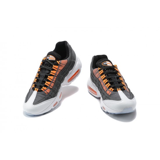 Air Max 95 TT Grey White Orange DD1871-001 Mens Sneakers