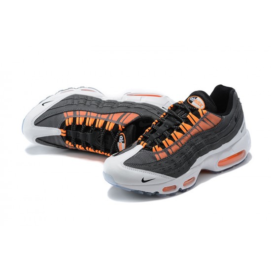 Air Max 95 TT Grey White Orange DD1871-001 Mens Sneakers