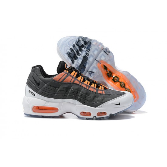 Air Max 95 TT Grey White Orange DD1871-001 Mens Sneakers