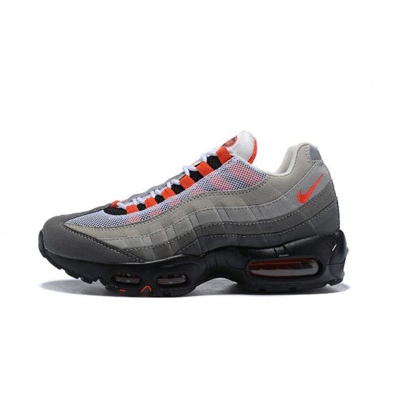 Air Max 95 OG Grey Red AT2865-100 Mens Sneakers