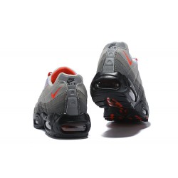 Air Max 95 OG Grey Red AT2865-100 Mens Sneakers