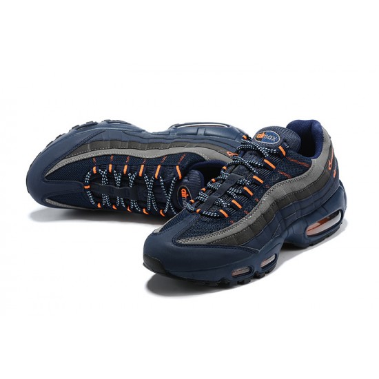 Air Max 95 TT Black Blue CW7477-400 Mens Sneakers