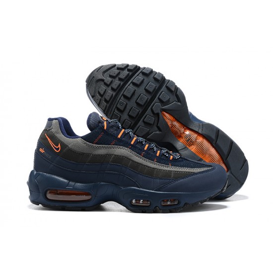 Air Max 95 TT Black Blue CW7477-400 Mens Sneakers