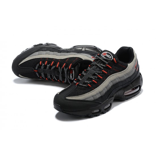 Air Max 95 TT Black Grey Red CW7477-001 Mens Sneakers