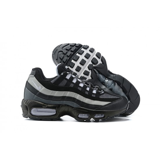 Air Max 95 TT Black White and Grey Mens Sneakers