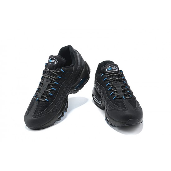 Air Max 95 TT Black and Blue Mens Sneakers