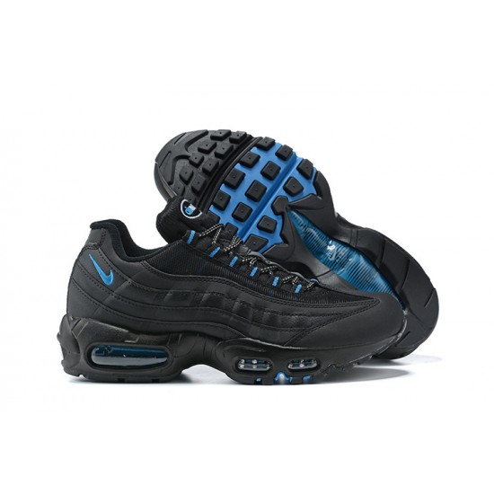 Air Max 95 TT Black and Blue Mens Sneakers