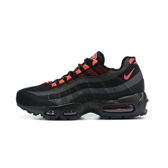 Air Max 95 TT Black and Red Mens Sneakers