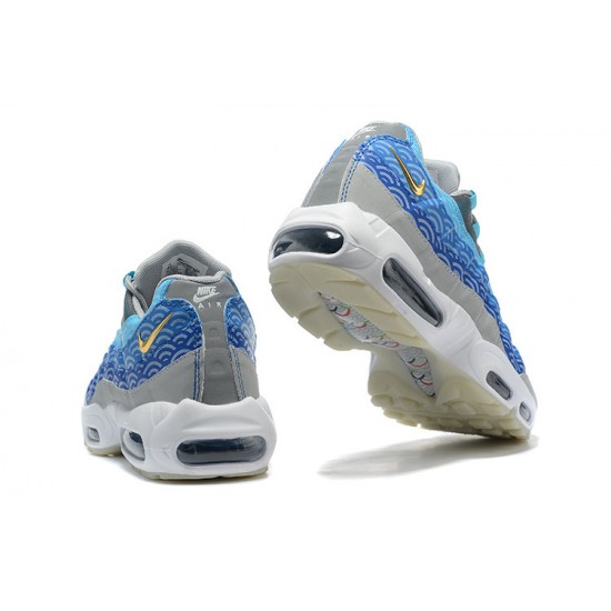 Air Max 95 TT Blue Grey White CW7992-001 Mens Sneakers