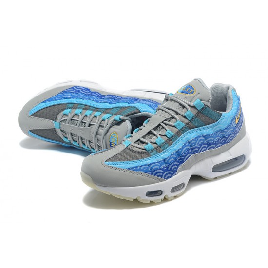 Air Max 95 TT Blue Grey White CW7992-001 Mens Sneakers