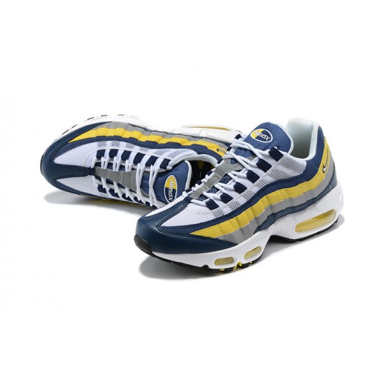 Air Max 95 TT Blue Yellow CZ0191-400 Mens Sneakers