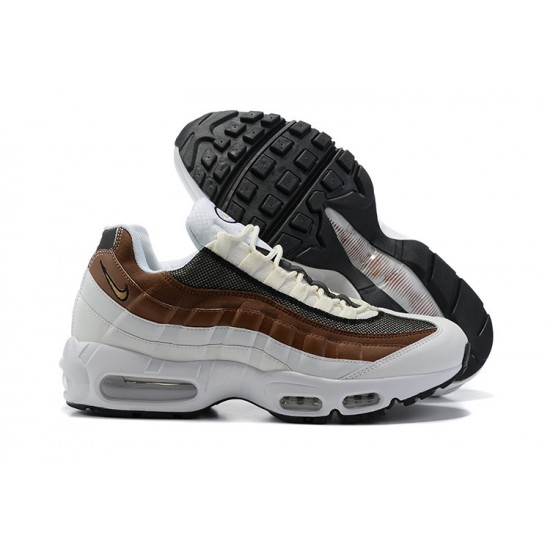 Air Max 95 TT Cashmere Brown White DB0250-100 Mens Sneakers