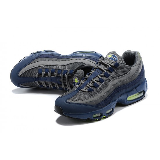 Air Max 95 TT Grey Blue and Black Black DA1504-400  Mens Sneakers