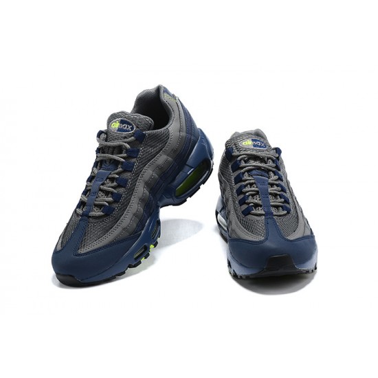 Air Max 95 TT Grey Blue and Black Black DA1504-400  Mens Sneakers