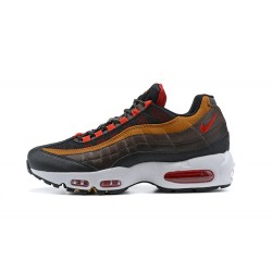 Air Max 95 TT Grey Red and Brown Mens Sneakers 