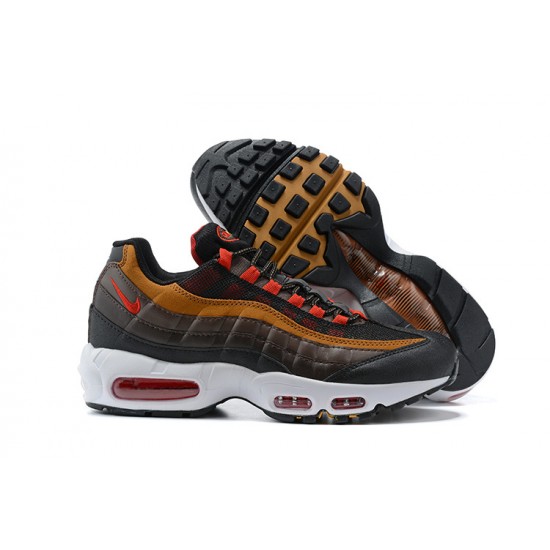 Air Max 95 TT Grey Red and Brown Mens Sneakers