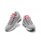 Air Max 95 TT Grey White and Red Mens Sneakers