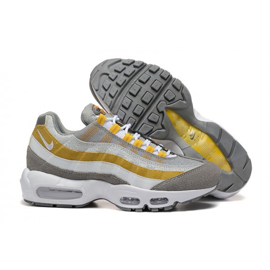 Air Max 95 TT Grey Yellow White DM0011-010 Mens Sneakers