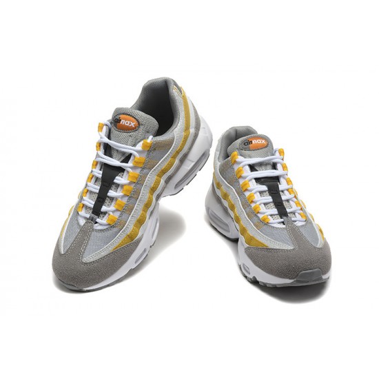 Air Max 95 TT Grey Yellow White DM0011-010 Mens Sneakers