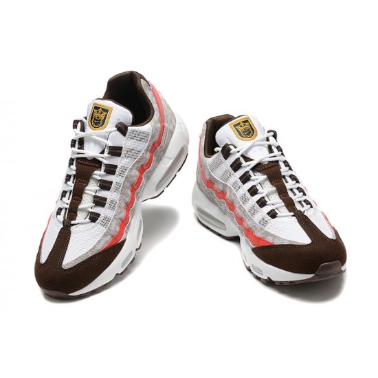 Air Max 95 TT Social FC Grey Red DQ9016-001 Mens Sneakers