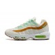 Air Max 95 TT White  Green Brown CZ0154-100 Mens Sneakers