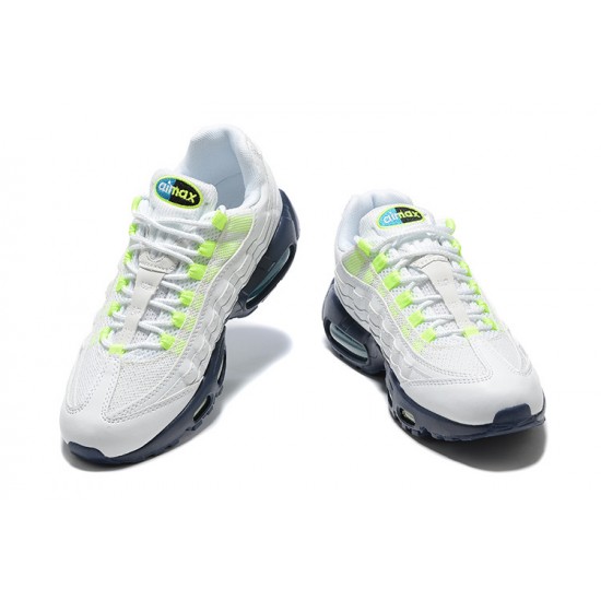 Air Max 95 TT White Blue DX1819-100 Mens Sneakers