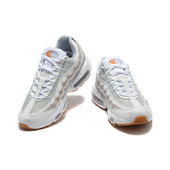 Air Max 95 TT White Grey and Orange DM0011-100  Mens Sneakers