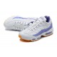 Air Max 95 TT White Purple DM0011-101 Mens Sneakers