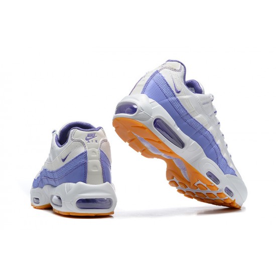 Air Max 95 TT White Purple DM0011-101 Mens Sneakers