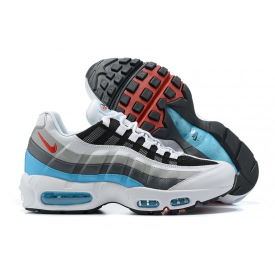 Air Max 95 TT White Red Black CV6971-100 Mens Sneakers