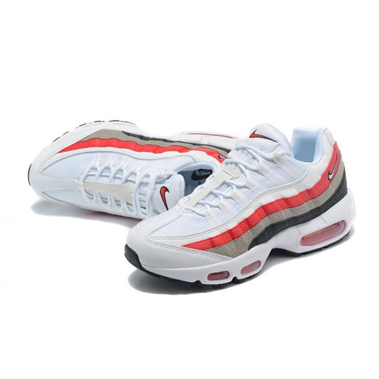 Air Max 95 TT White Red DQ3430-001 Mens Sneakers