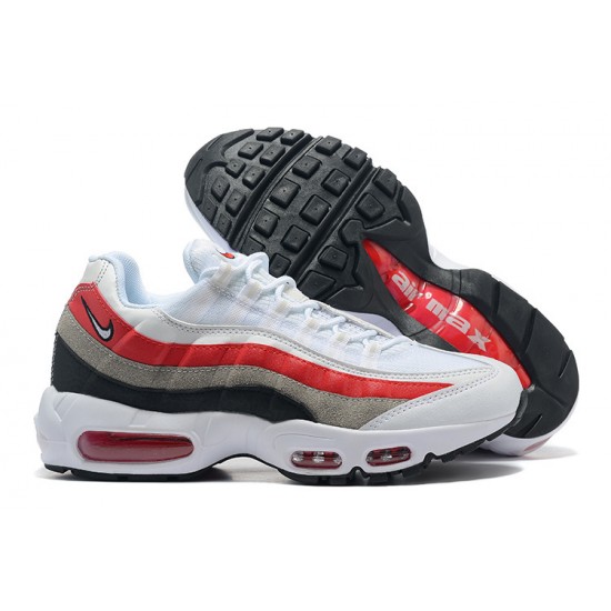 Air Max 95 TT White Red DQ3430-001 Mens Sneakers