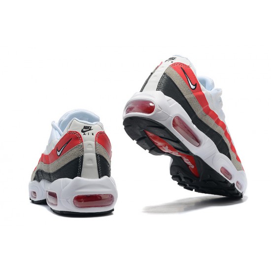 Air Max 95 TT White Red DQ3430-001 Mens Sneakers