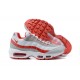 Air Max 95 TT White Red and Grey Mens Sneakers