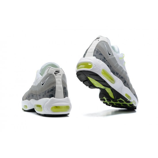 Air Max 95 TT White and Grey Mens Sneakers